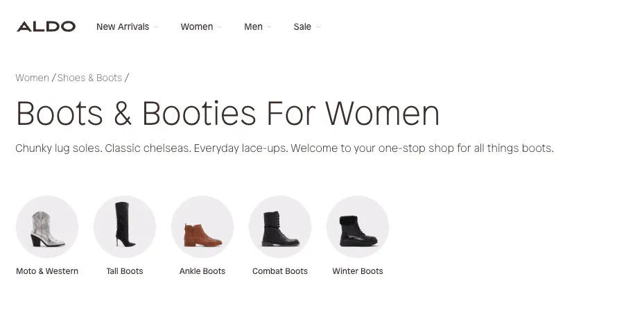 Aldo Boots and Booties for women