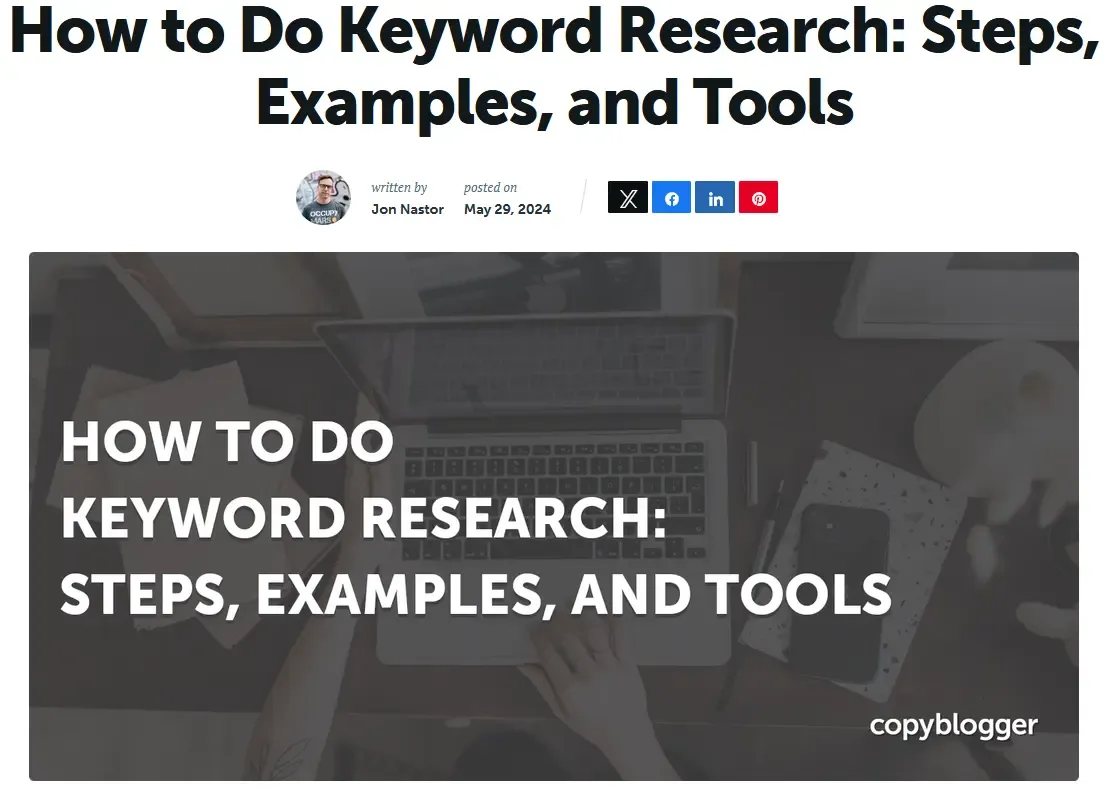 02 Copyblogger post by Jon - off-page SEO