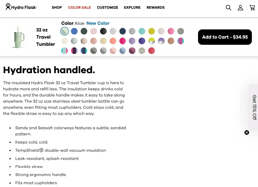 Hydro flask product duplicate content 1