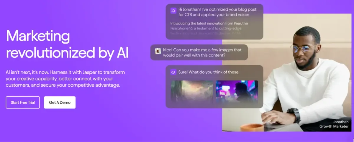 Jasper AI - ai powered marketing