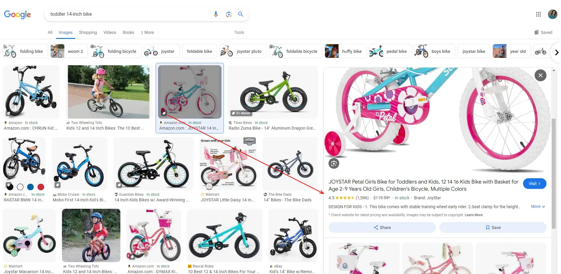 rich image result 14 inch toddler bike