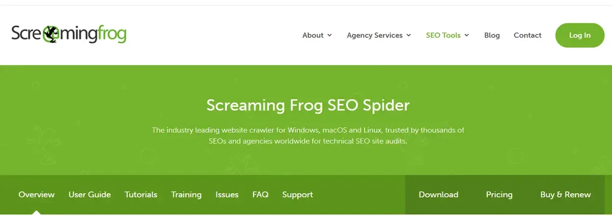 ScreamingFrog for SEO