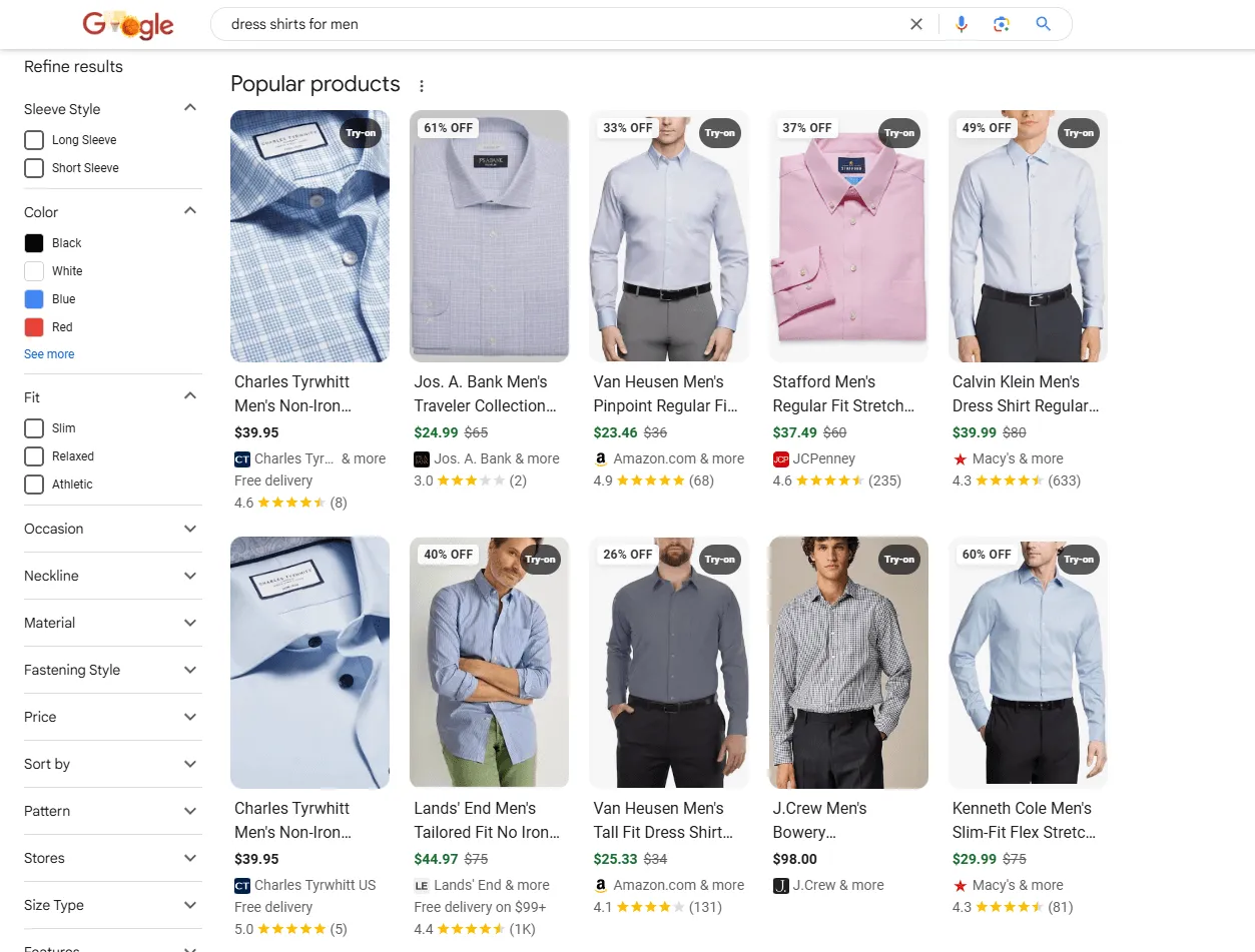 dress shirts for men Google search