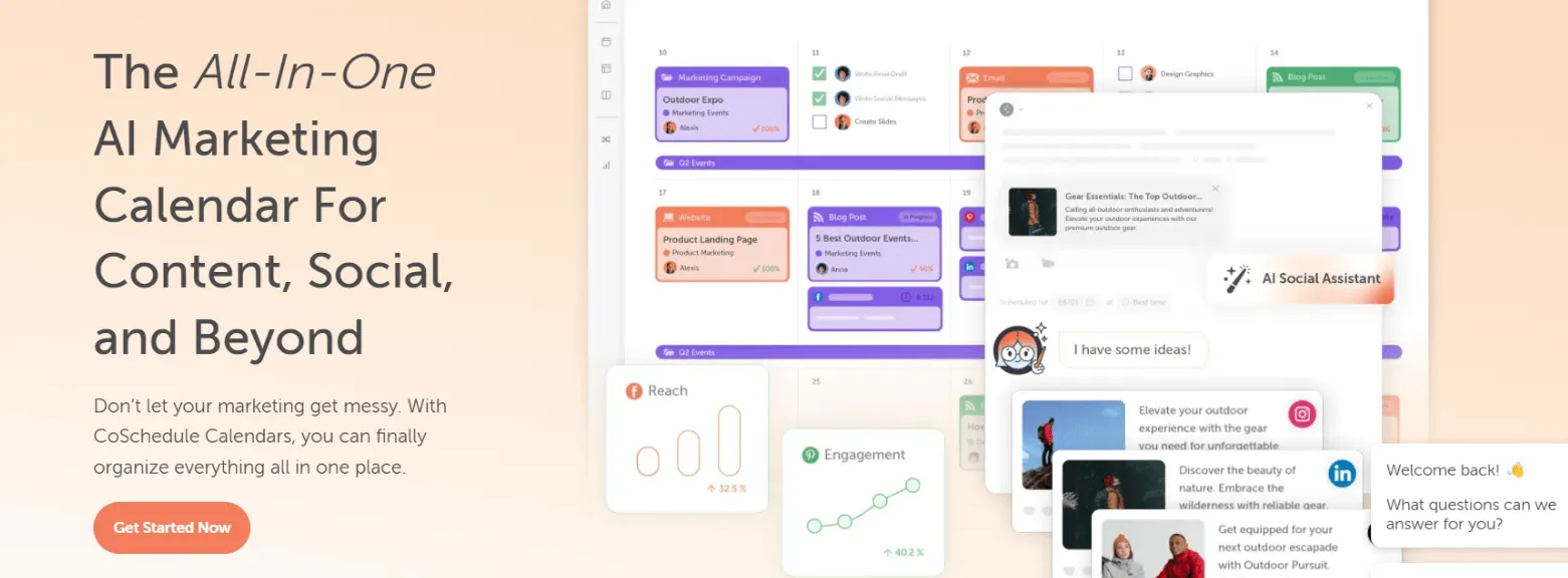 CoSchedule calendar tool
