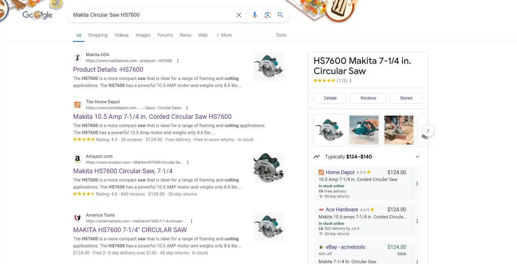 Google Search makita circular saw