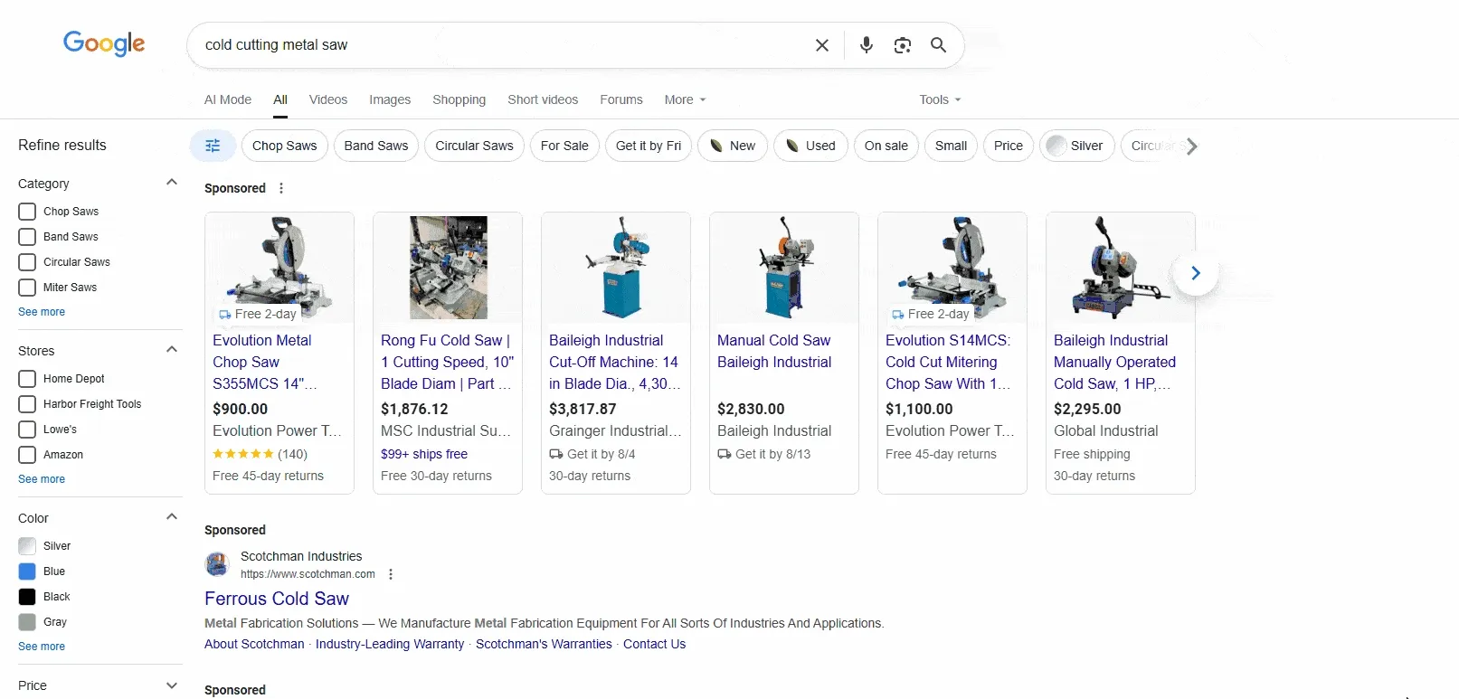 Merchant Listings - SERP Layout and Features
