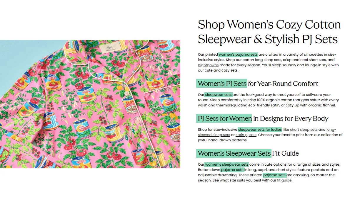 Structure Category Pages for SEO and UX