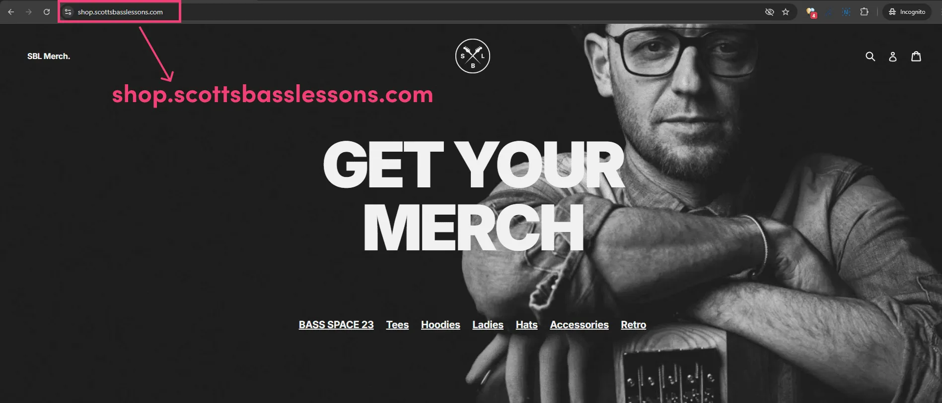 Scotts Bass Lessons store