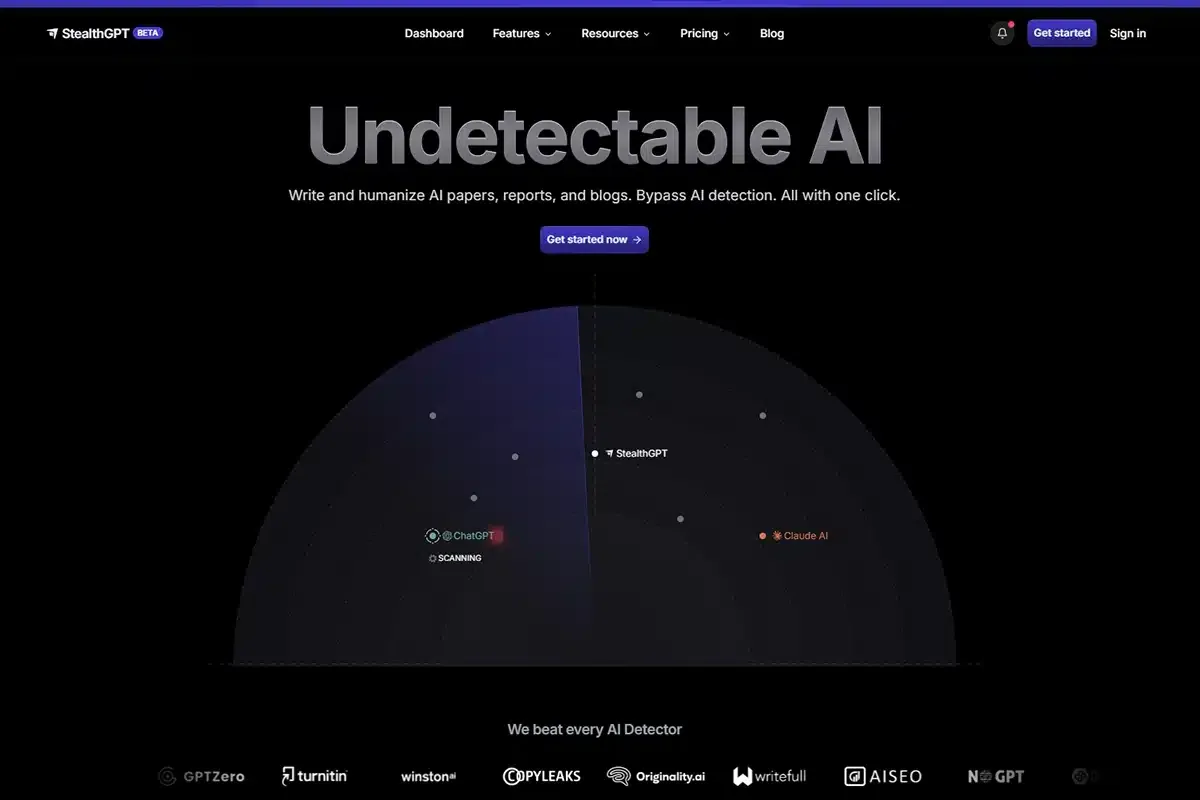 StealthGPT - undetectable AI tool