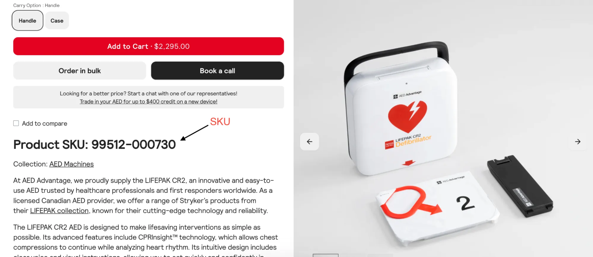 Stock Keeping Units Example