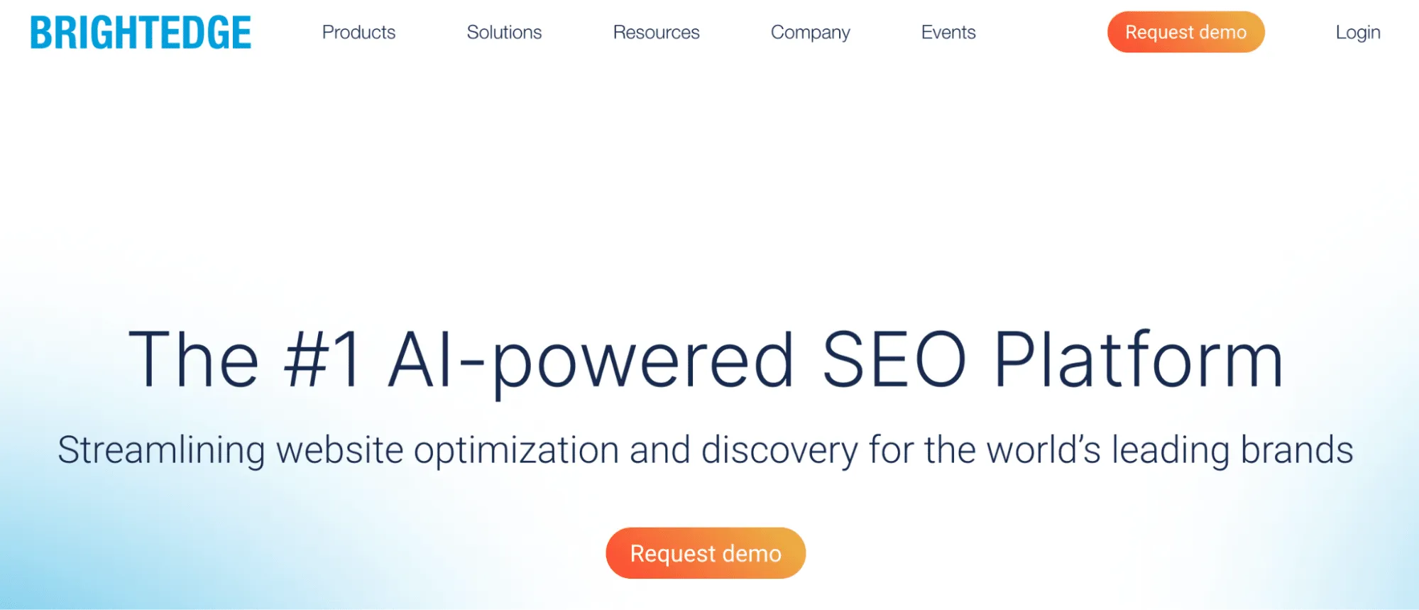BrightEdge SEO platform