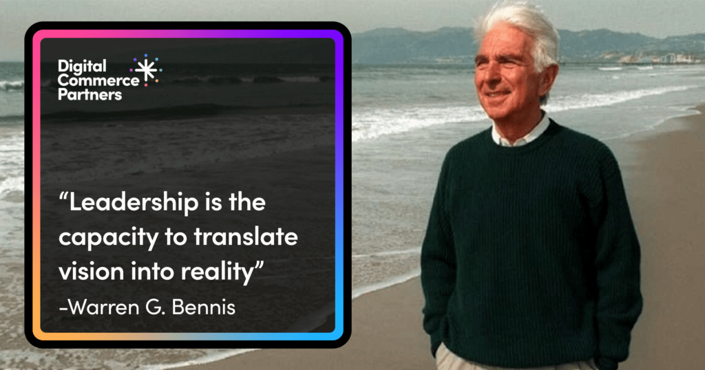 Warren G Bennis quote