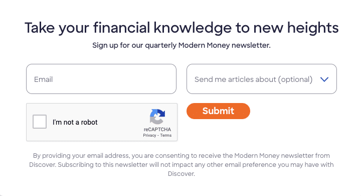 Discover’s Modern Money blog