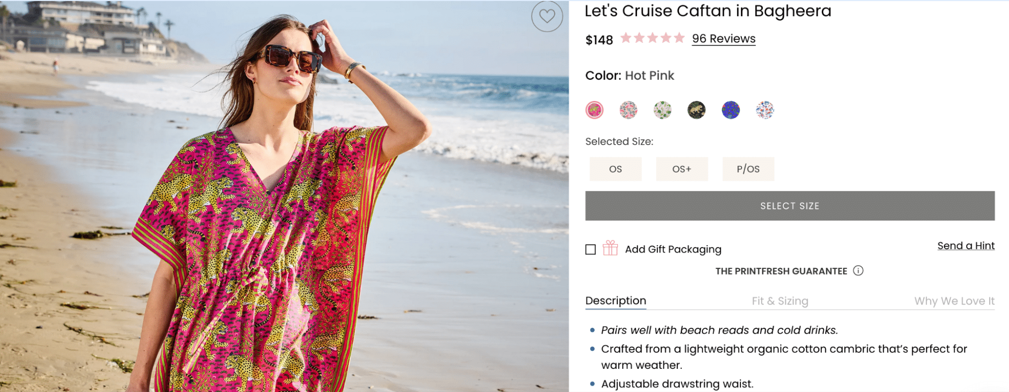 Printfresh product page