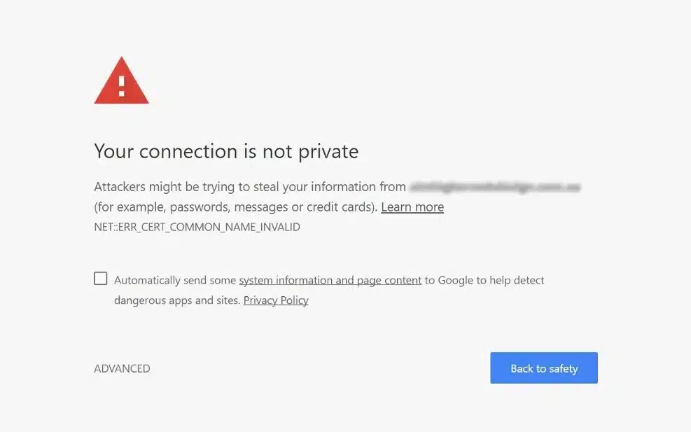 On-Page SEO for Ecommerce: Essential Elements for Optimization Unsecure Webpage