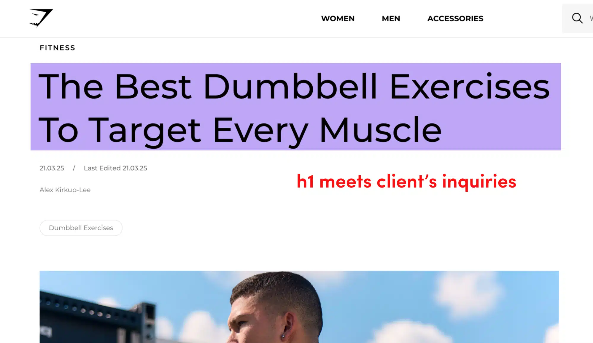 Best Ecommerce Content Marketing Examples That Drive Traffic Gymshark's example
