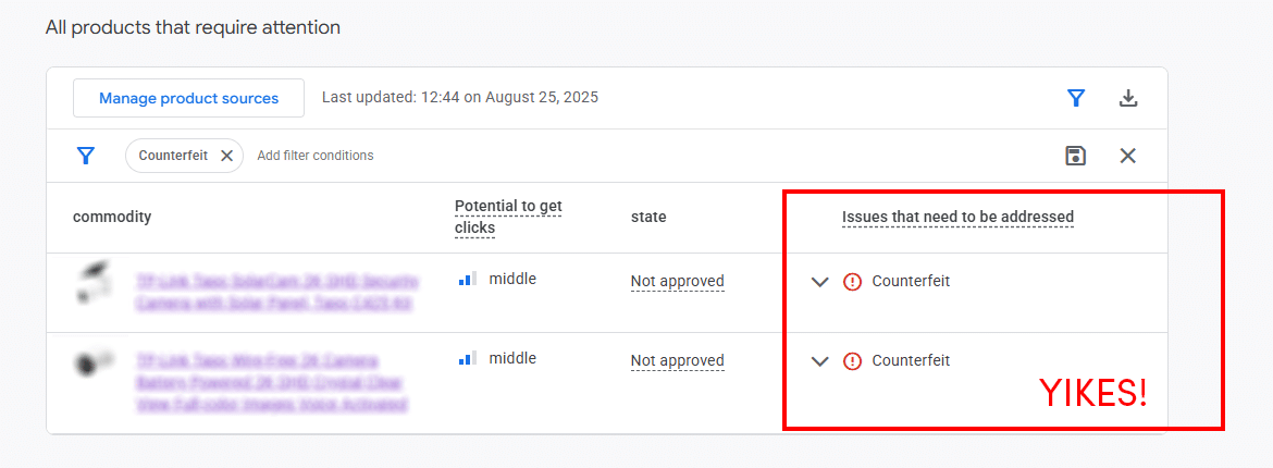 GCM Counterfeit Flag 1