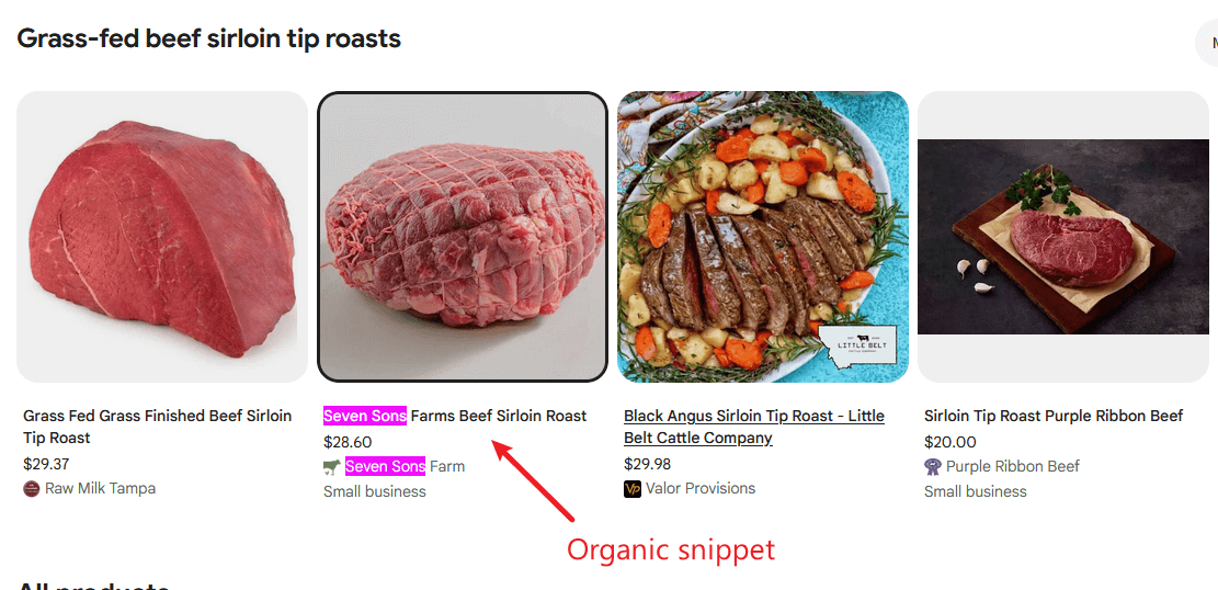 Google Shopping - Free Listing Titles