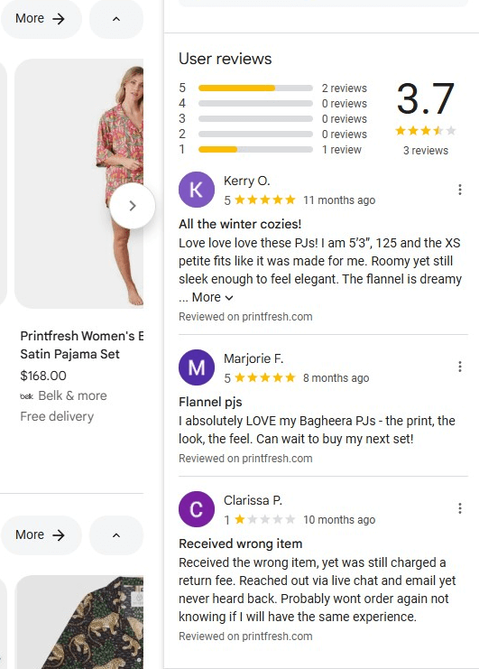 Product Reviews
